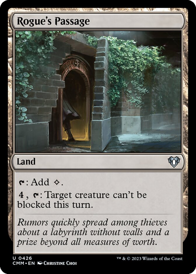 Rogue's Passage - Commander Masters (Uncommon) [CMM-426] Immagine principale del prodotto