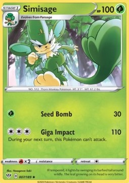 Simisage - Darkness Ablaze (Uncommon) [DAA-7] Hover Image