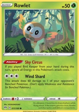 Rowlet - Darkness Ablaze (Common) [DAA-11] Imagen principal del producto
