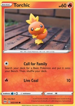 Torchic - Darkness Ablaze (Common) [DAA-22] Hauptbild