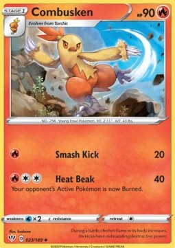 Combusken - Darkness Ablaze (Uncommon) [DAA-23] Immagine principale del prodotto