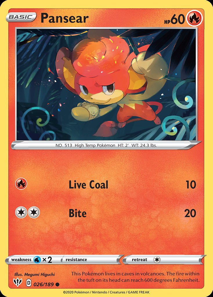 Pansear - Darkness Ablaze (Common) [DAA-26] Imagen principal del producto