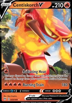 Centiskorch V - Darkness Ablaze (Ultra Rare) [DAA-33]