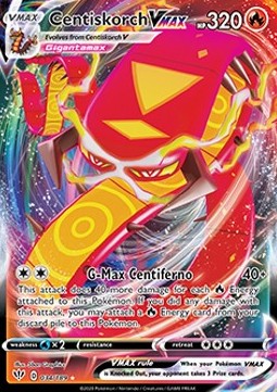 Centiskorch VMAX - Darkness Ablaze (Ultra Rare) [DAA-34] Immagine principale del prodotto