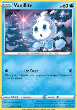 Vanillite - Darkness Ablaze (Common) [DAA-45] Immagine principale del prodotto