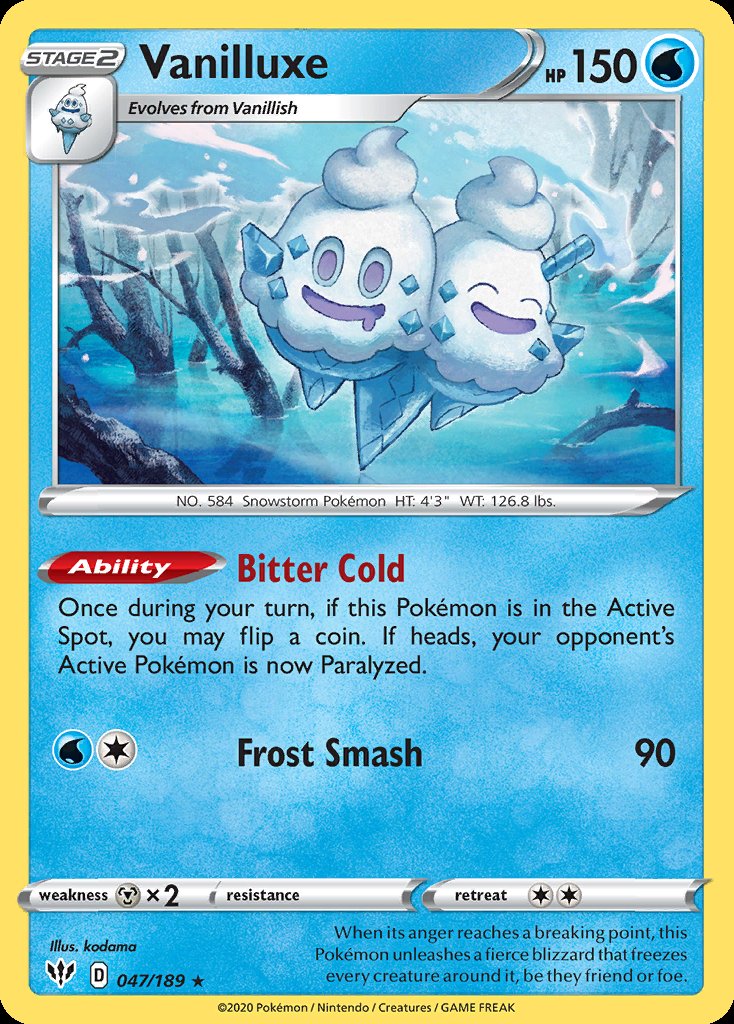 Vanilluxe - Darkness Ablaze (Rare) [DAA-47] Main image