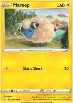 Mareep - Darkness Ablaze (Common) [DAA-55] Immagine principale del prodotto