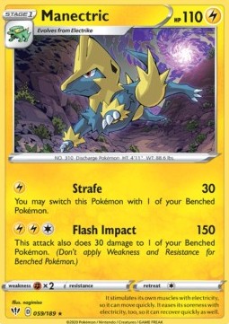 Manectric - Darkness Ablaze (Rare) [DAA-59] Hauptbild
