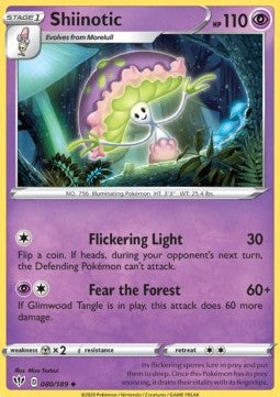 Shiinotic - Darkness Ablaze (Uncommon) [DAA-80] Imagen principal del producto
