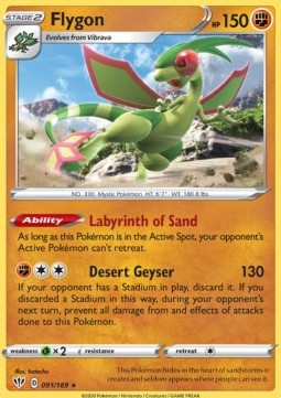 Flygon - Darkness Ablaze (Rare) [DAA-91] Hauptbild