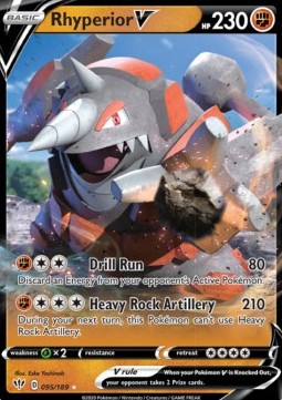 Rhyperior V - Darkness Ablaze (Ultra Rare) [DAA-95] Hauptbild