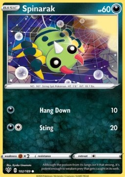Spinarak - Darkness Ablaze (Common) [DAA-102] Hauptbild