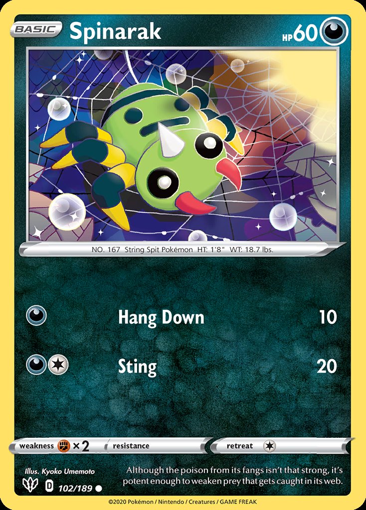 Spinarak - Darkness Ablaze (Common) [DAA-102] Main image