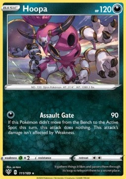 Hoopa - Darkness Ablaze (Holo Rare) [DAA-111] Immagine principale del prodotto