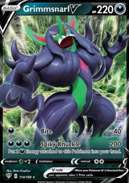 Grimmsnarl V - Darkness Ablaze (Ultra Rare) [DAA-114] Hover Image