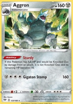Aggron - Darkness Ablaze (Holo Rare) [DAA-123] Immagine principale del prodotto