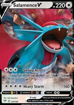 Salamence V - Darkness Ablaze (Ultra Rare) [DAA-143] Hauptbild