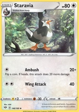 Staravia - Darkness Ablaze (Uncommon) [DAA-146] Hauptbild