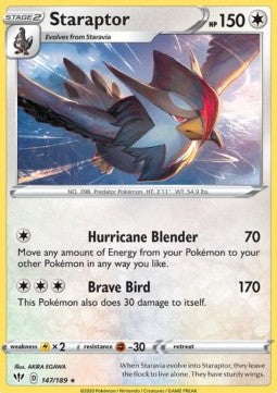 Staraptor - Darkness Ablaze (Rare) [DAA-147] Hover Image