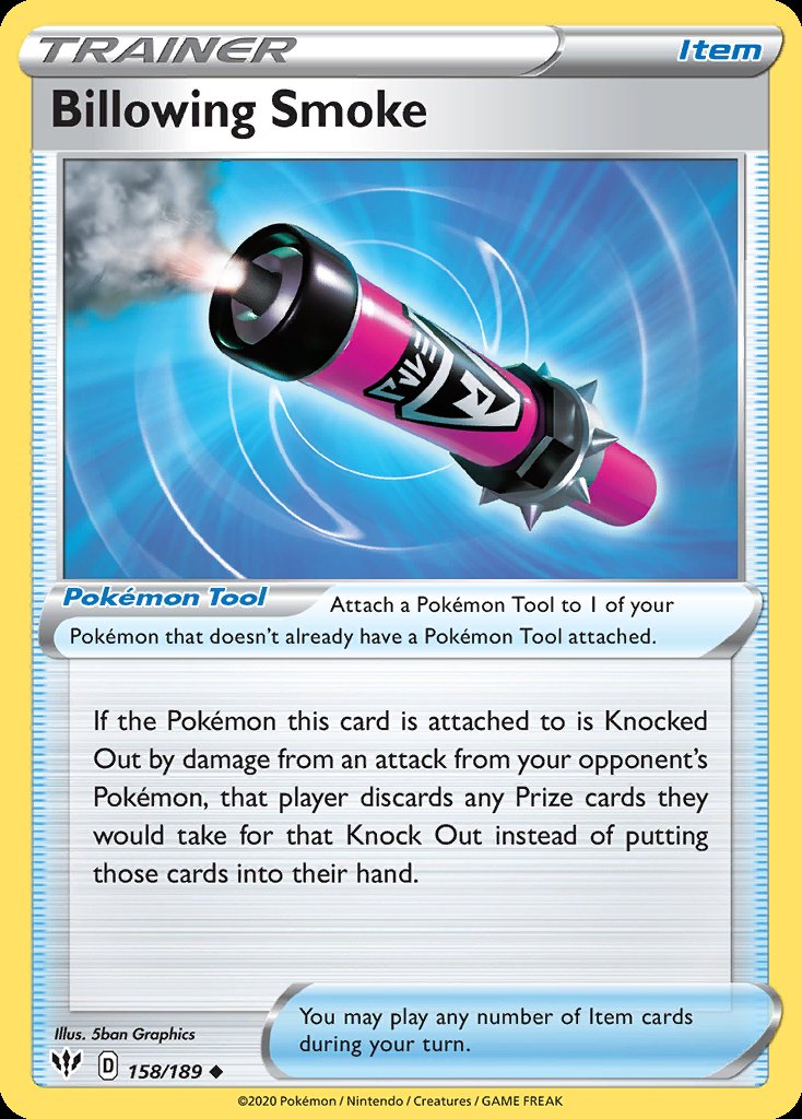 Billowing Smoke - Darkness Ablaze (Uncommon) [DAA-158] Main image