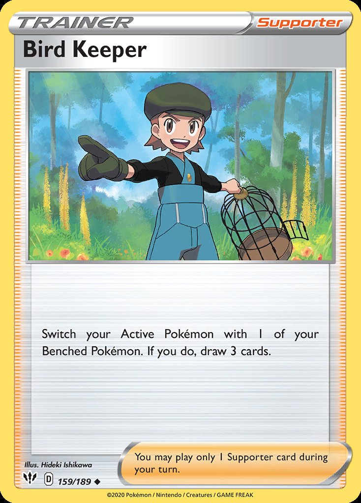 Bird Keeper - Darkness Ablaze (Uncommon) [DAA-159] Main image