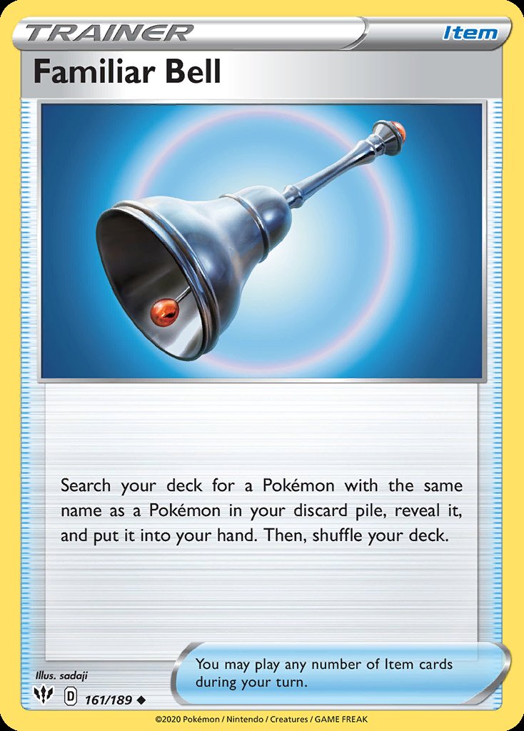 Familiar Bell - Darkness Ablaze (Uncommon) [DAA-161] Main image