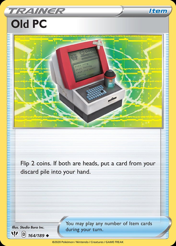 Old PC - Darkness Ablaze (Uncommon) [DAA-164] Main image