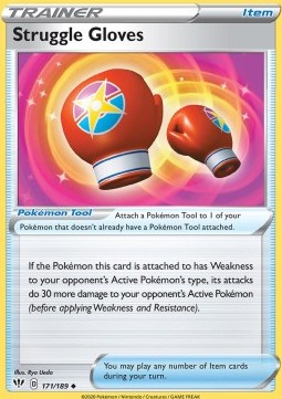 Struggle Gloves - Darkness Ablaze (Uncommon) [DAA-171] Hover Image