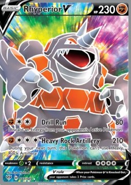 Rhyperior V - Darkness Ablaze (Ultra Rare) [DAA-181] Hoofdafbeelding