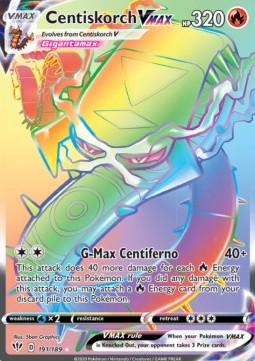 Centiskorch VMAX - Darkness Ablaze (Secret Rare) [DAA-191] Immagine principale del prodotto