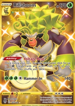 Rillaboom - Darkness Ablaze (Secret Rare) [DAA-197] Immagine principale del prodotto