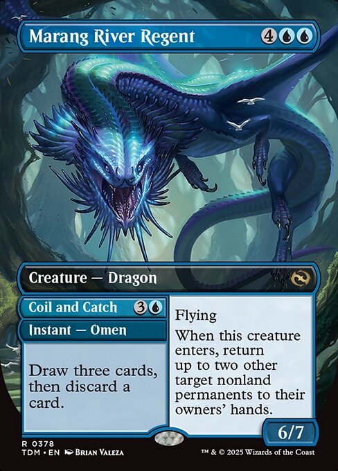 Marang River Regent // Coil and Catch // Marang River Regent – Tarkir: Dragonstorm (TDM-378) Magic: The Gathering card | LC-REM-20260804-15401851584844-484b5580-b179-4dce-8bdf-d714eb4635e5