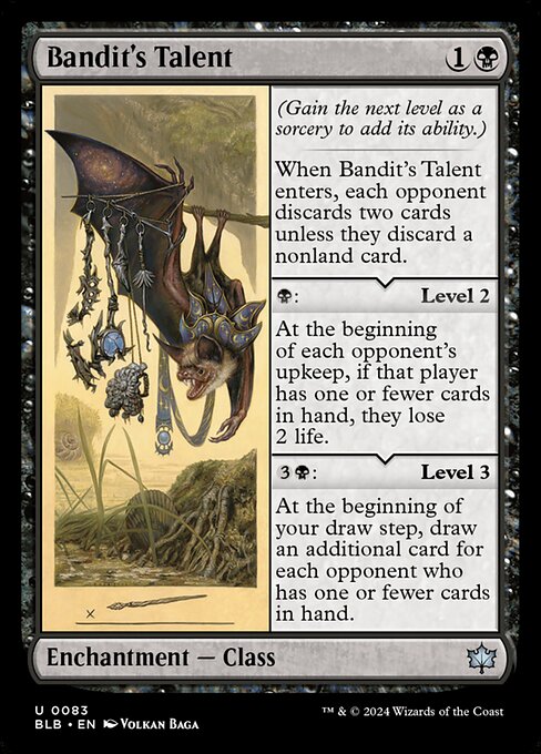 Bandit's Talent – Bloomburrow (BLB-83) Magic: The Gathering card | LC-REM-20260804-15151476572492-485dc8d8-9e44-4a0f-9ff6-fa448e232290 Main image