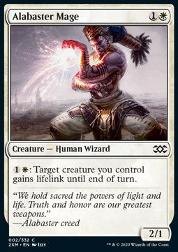 Alabaster Mage - Double Masters (Common) [2XM-2] Immagine principale del prodotto