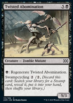 Twisted Abomination - Double Masters (Common) [2XM-111] Immagine principale del prodotto