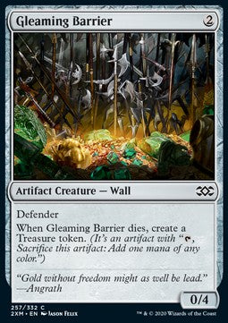 Gleaming Barrier - Double Masters (Common) [2XM-257]