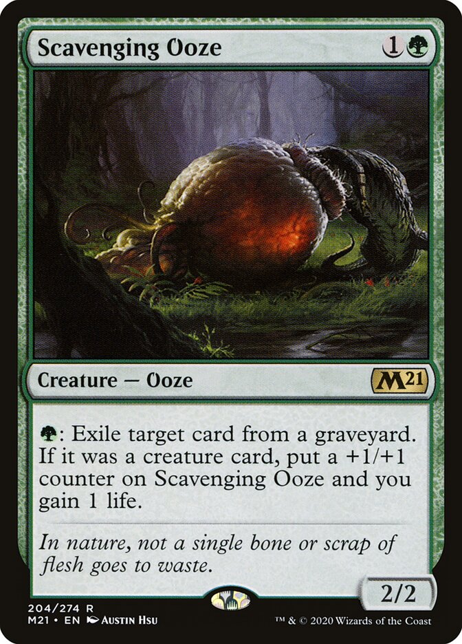 Scavenging Ooze - Core 2021 (Rare) [M21-204]