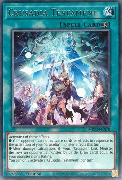 Crusadia Testament - 2020 Tin of Lost Memories Mega Pack (Rare) [MP20-078] Immagine principale del prodotto