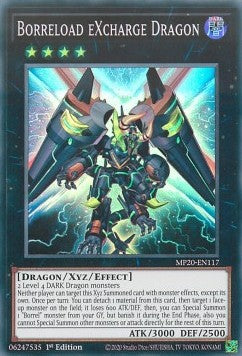 Borreload eXcharge Dragon - 2020 Tin of Lost Memories Mega Pack (Super Rare) [MP20-117] Immagine principale del prodotto