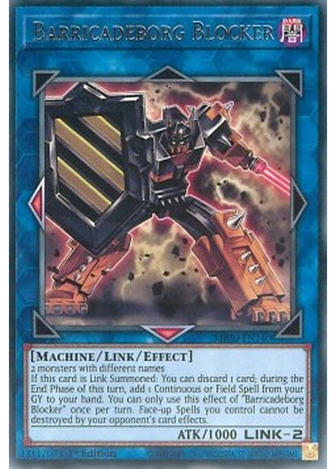 Barricadeborg Blocker — 2020 Tin of Lost Memories Mega Pack (MP20-140) Yu-Gi-Oh! card Hauptbild