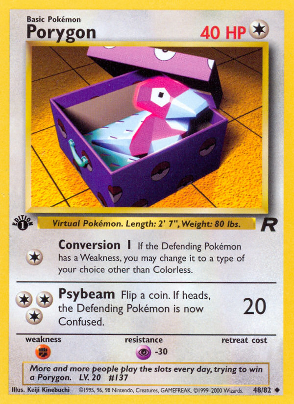 Porygon – Team Rocket 48 – Pokémon TCG single card