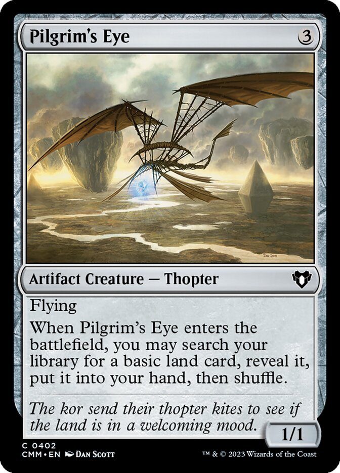 Magic-kaart Pilgrim's Eye CMM-402 uit Commander Masters (Common)