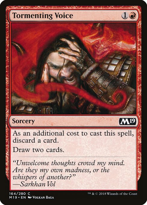 Tormenting Voice – Core Set 2019 (M19-164) Magic: The Gathering card | LC-REM-20260804-15150885405004-48dbbc83-5549-480f-bf98-da90495d2a29