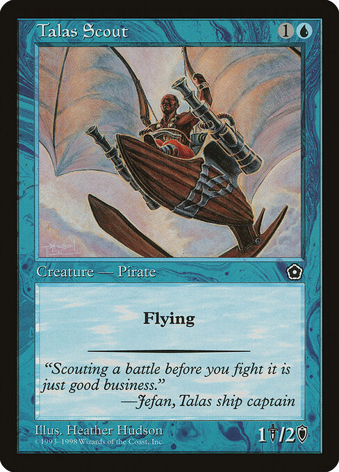 Talas Scout – Portal Second Age (P02-52) Magic: The Gathering card | LC-REM-20260804-15151506325836-48e12f17-855e-47e0-b7e3-df5c388b01bb