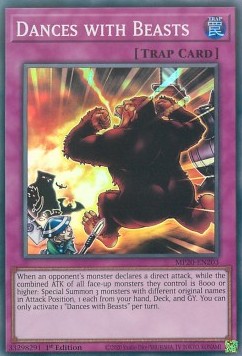 Dances with Beasts - 2020 Tin of Lost Memories Mega Pack (Super Rare) [MP20-203] Immagine principale del prodotto