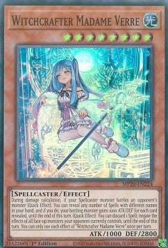 Witchcrafter Madame Verre - 2020 Tin of Lost Memories Mega Pack (Super Rare) [MP20-224] Immagine principale del prodotto