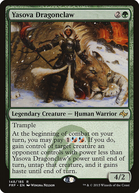 Yasova Dragonclaw – Fate Reforged (FRF-148) Magic: The Gathering card | LC-REM-20260804-15150654947660-490994c6-9fef-482b-835d-a64350bfaa8d