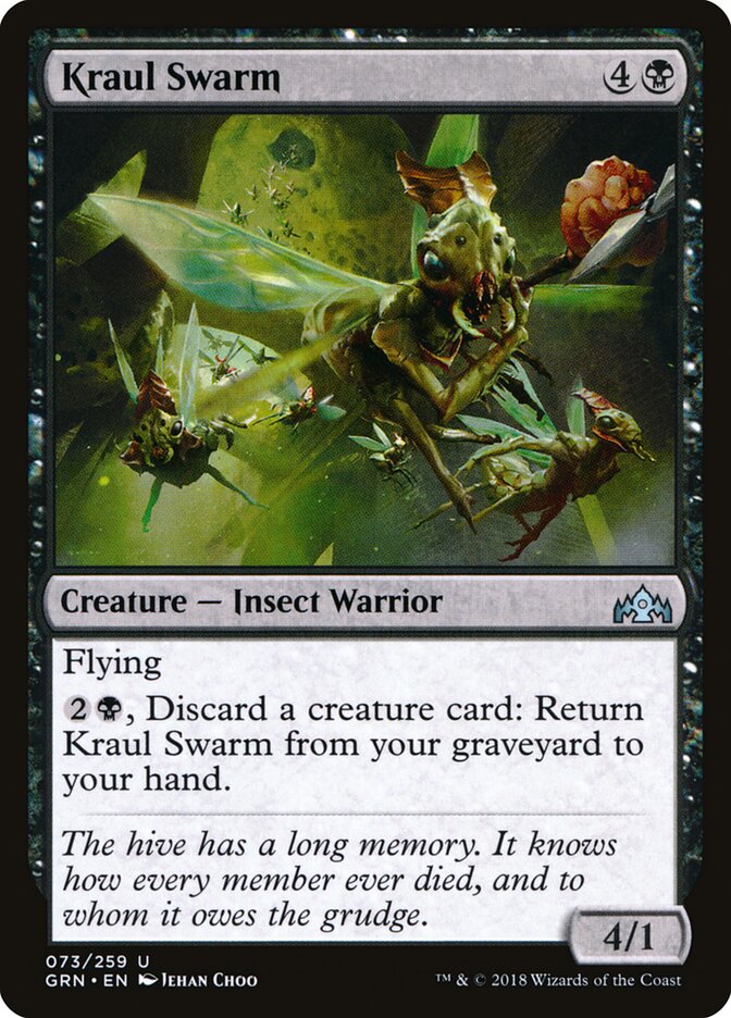Kraul Swarm - Guilds of Ravnica (Uncommon) [GRN-73] Image principale du produit