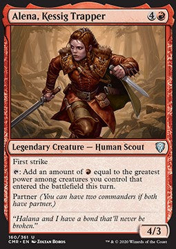 Alena, Kessig Trapper - Commander Legends (Uncommon) [CMR-160] Hover Image
