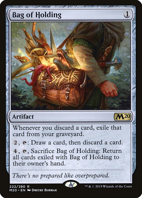 Bag of Holding – Core 2020 (M20-222) Magic: The Gathering card Hauptbild